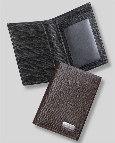 ferragamo card holder for men.